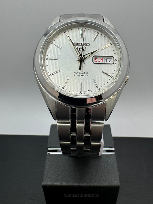 Seiko 5 Automatic „Classic Silver Dial“ – Ref. 7S26-03V0 (JDM, November 1999, frisch revidiert)