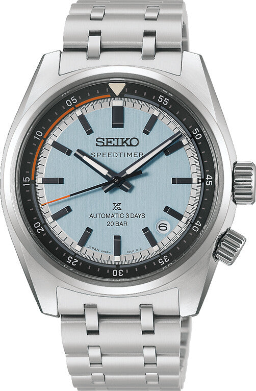Seiko Prospex Speedtimer HBC003J1 – Automatik mit Countdown‑Drehring, Powder Blue