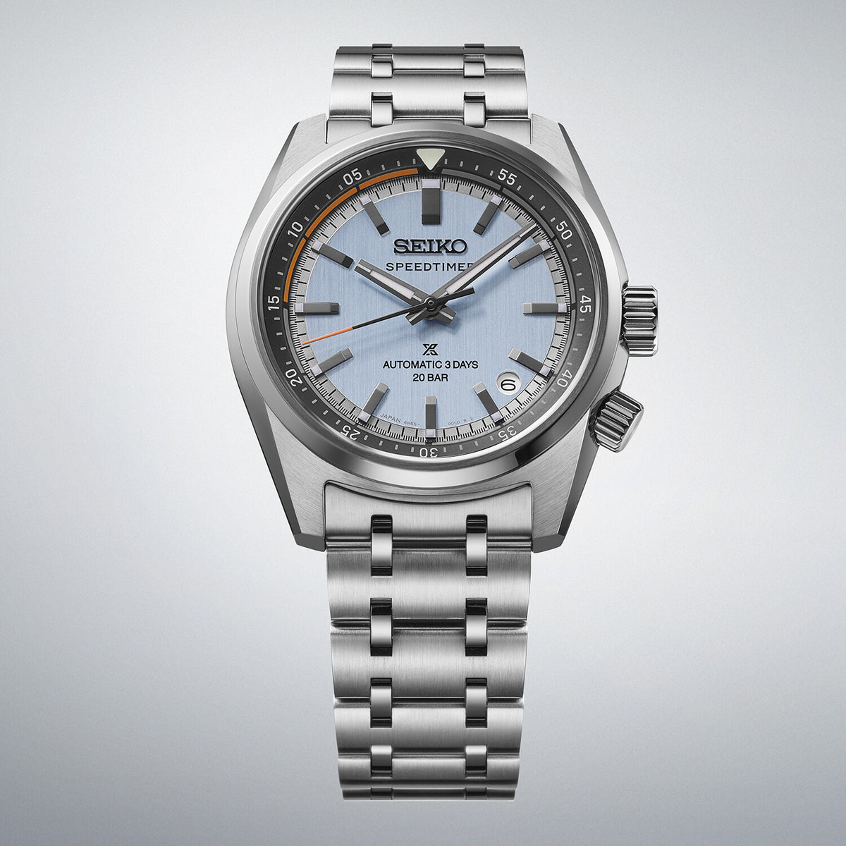 Seiko Prospex Speedtimer HBC003J1 – Automatik mit Countdown‑Drehring, Powder Blue