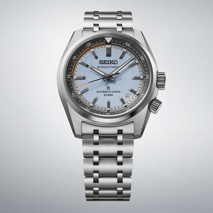 Seiko Prospex Speedtimer HBC003J1 – Automatik mit Countdown‑Drehring, Powder Blue
