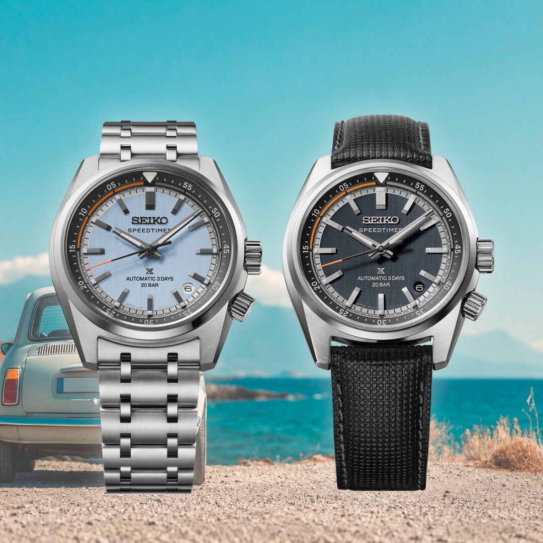 Seiko Prospex Speedtimer HBC003J1 – Automatik mit Countdown‑Drehring, Powder Blue