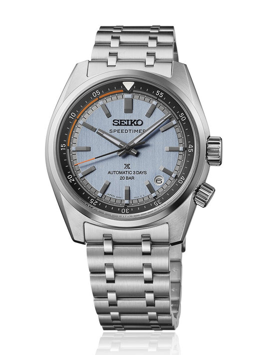 Seiko Prospex Speedtimer HBC003J1 – Automatik mit Countdown‑Drehring, Powder Blue