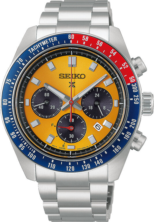 Seiko Prospex HBJ004P1 – Speedtimer Solar Chronograph „Pogue“, Orange