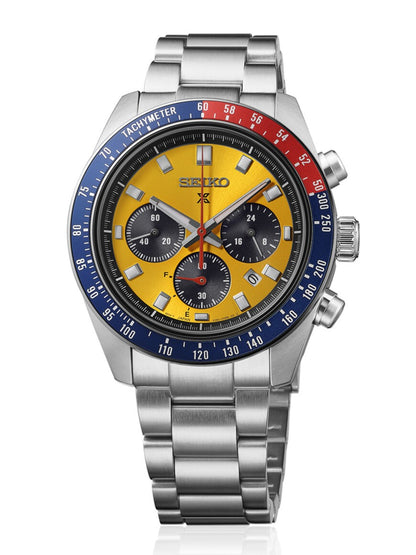 Seiko Prospex HBJ004P1 – Speedtimer Solar Chronograph „Pogue“, Orange