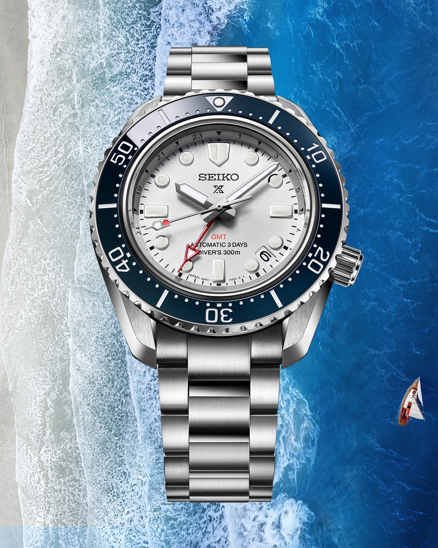 Seiko Prospex 1968 Heritage GMT Diver SPB519J1 – Automatic, 300 m