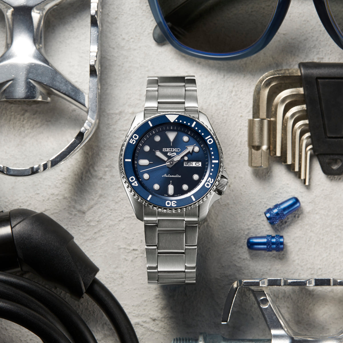 Seiko 5 Sports SRPD51K1 – SKX Series Automatik, Blau