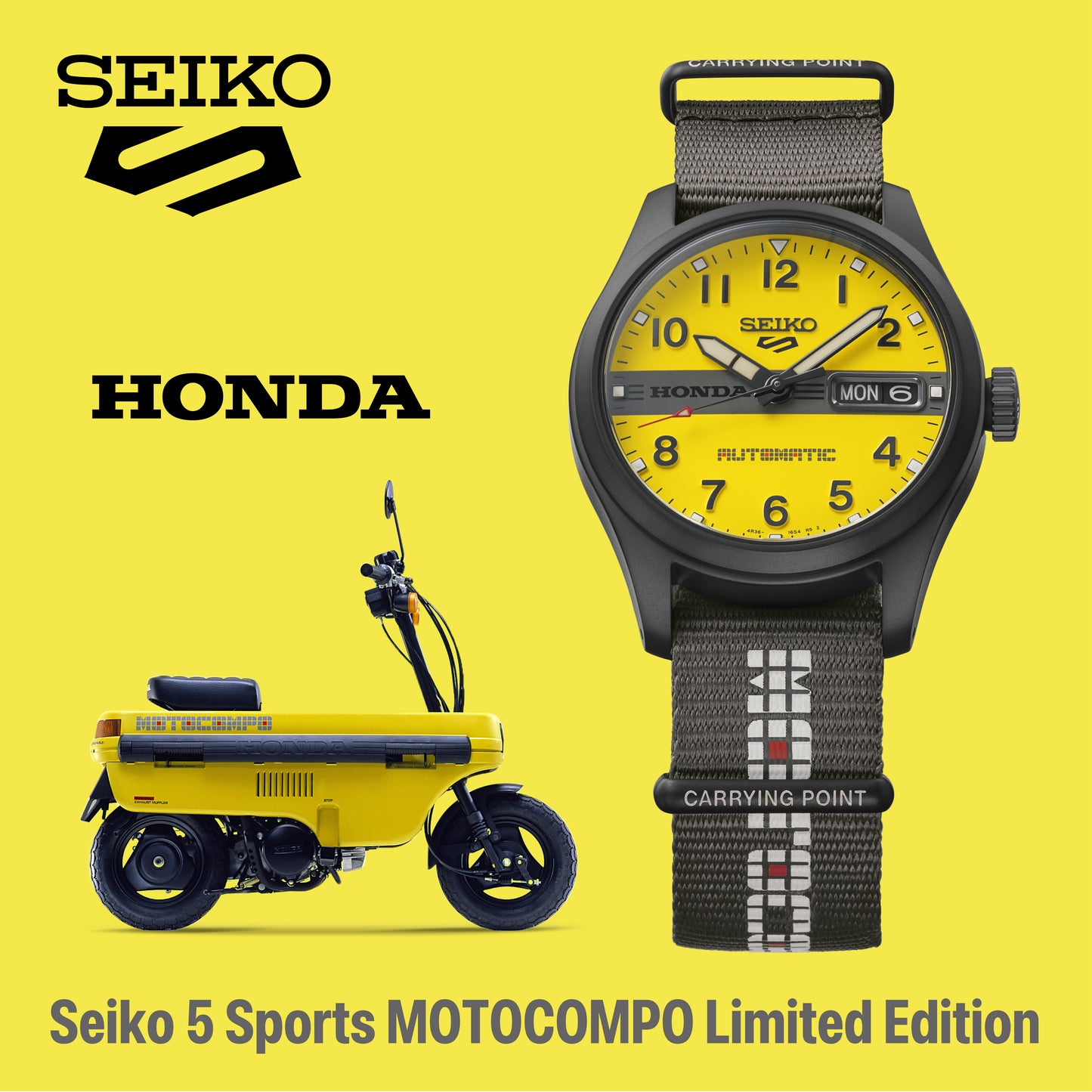 Seiko 5 Sports HDB010K1 – Field Series MOTOCOMPO Limited Edition
