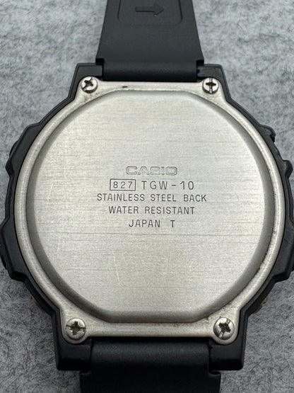 Casio Tri-Graph TGW-10 – um 1988 - Modul 827 – seltene digitale Analogsimulation der späten 1980er – revidiert, neues Band