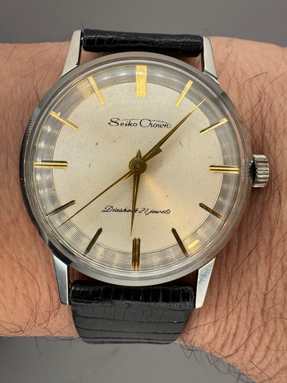 Seiko Crown – Rare Dial | 1950er Jahre | „Pre-Grand Seiko“ | frisch revidiert in Japan