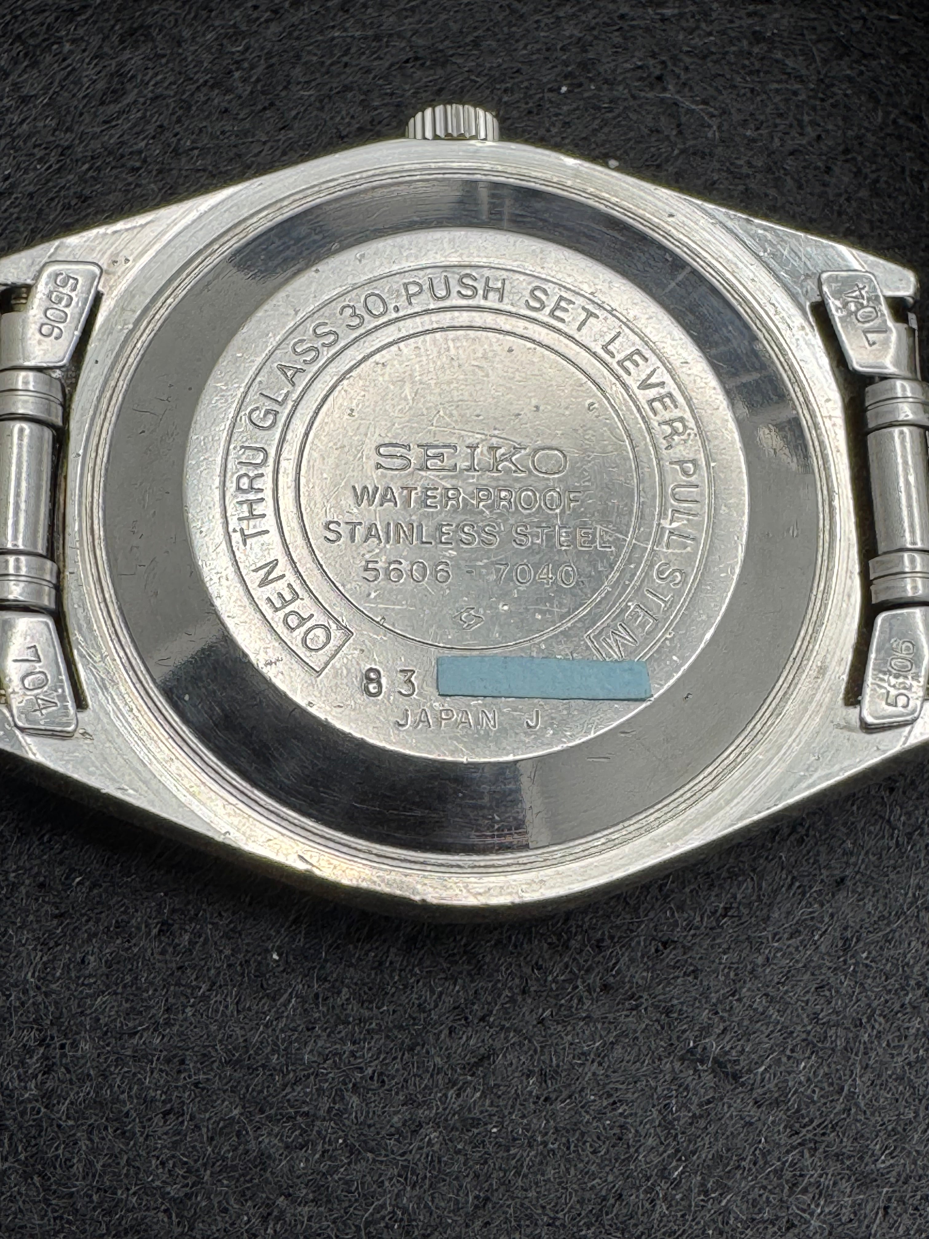 Seiko Lord Matic Ref. 5606-7040 – March 1968, Suwa Factory (Japan