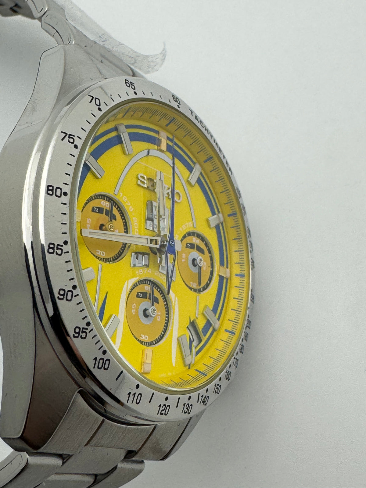 Seiko × Shinkansen Class 923 „Doctor Yellow T4 – Last Run" – Gedenkchronograph Nr. 4244 von 5.000 – ungetragen mit Box und Zertifikat