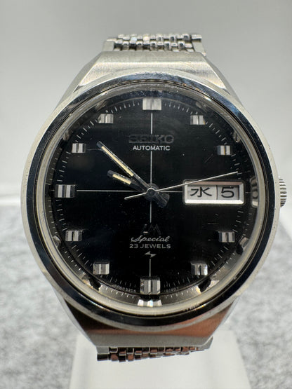 Seiko Lord Matic Special 5206-6120 – Hi-Beat – Février 1973 – cadran noir – fraîchement révisée