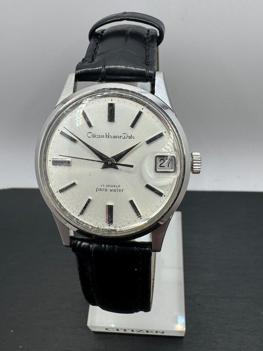 Citizen Homer Date „Para Water“ – Ref. 52702-TA (JDM, November 1967, frisch revidiert)