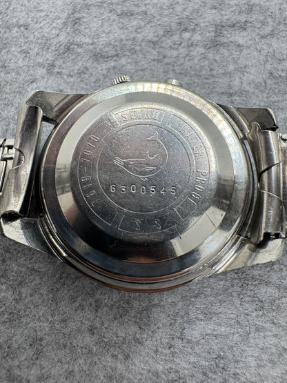 Seiko Sportsmatic Deluxe 7619-7010 - March 1966 - Diashock 25 Jewels, fluted bezel - Original band - freshly serviced