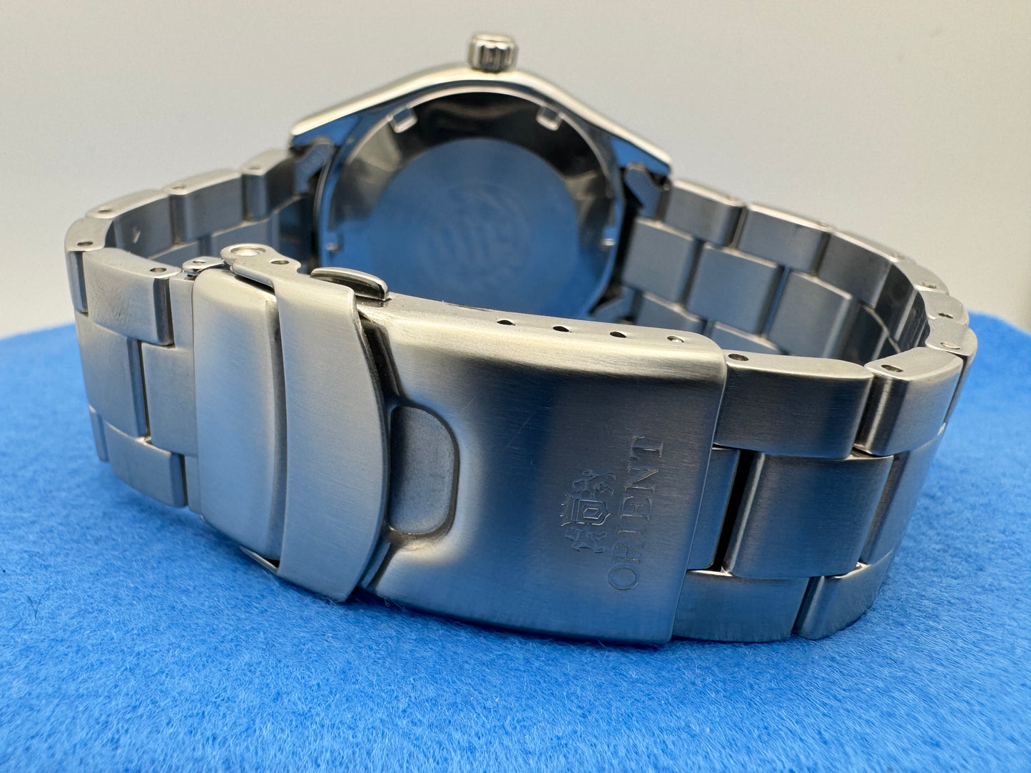 Orient Automatik Limited Edition F672-UAZ0 (Nr. 25/200) "Stainless Steel Blue Mako"