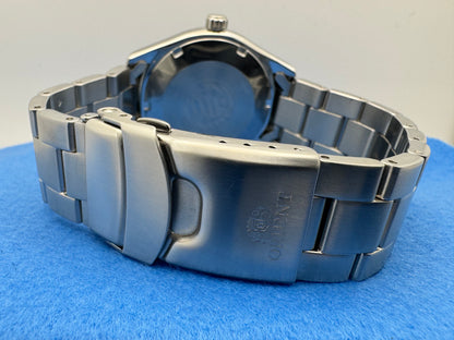 Orient Automatik Limited Edition F672-UAZ0 (Nr. 25/200) "Stainless Steel Blue Mako"