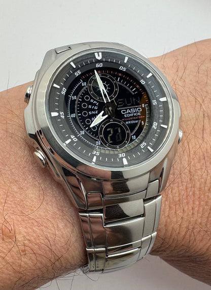 Casio Edifice EFA-116 – Analog-Digital World Time Chronograph der frühen Edifice-Generation (ca. 2005)