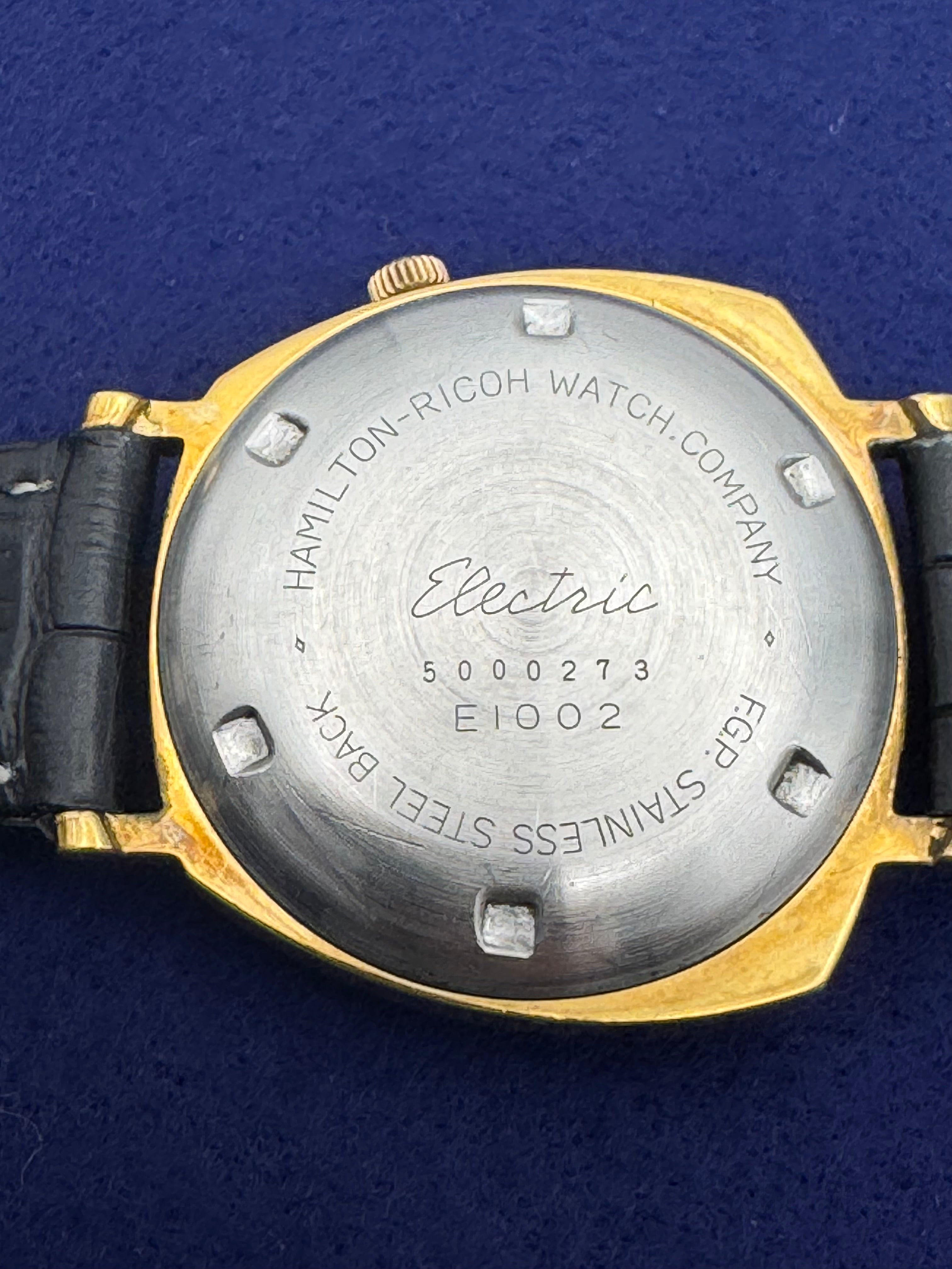 Rare item: Hamilton-Ricoh Electric E1002 – Japan, ca. 1963–1964