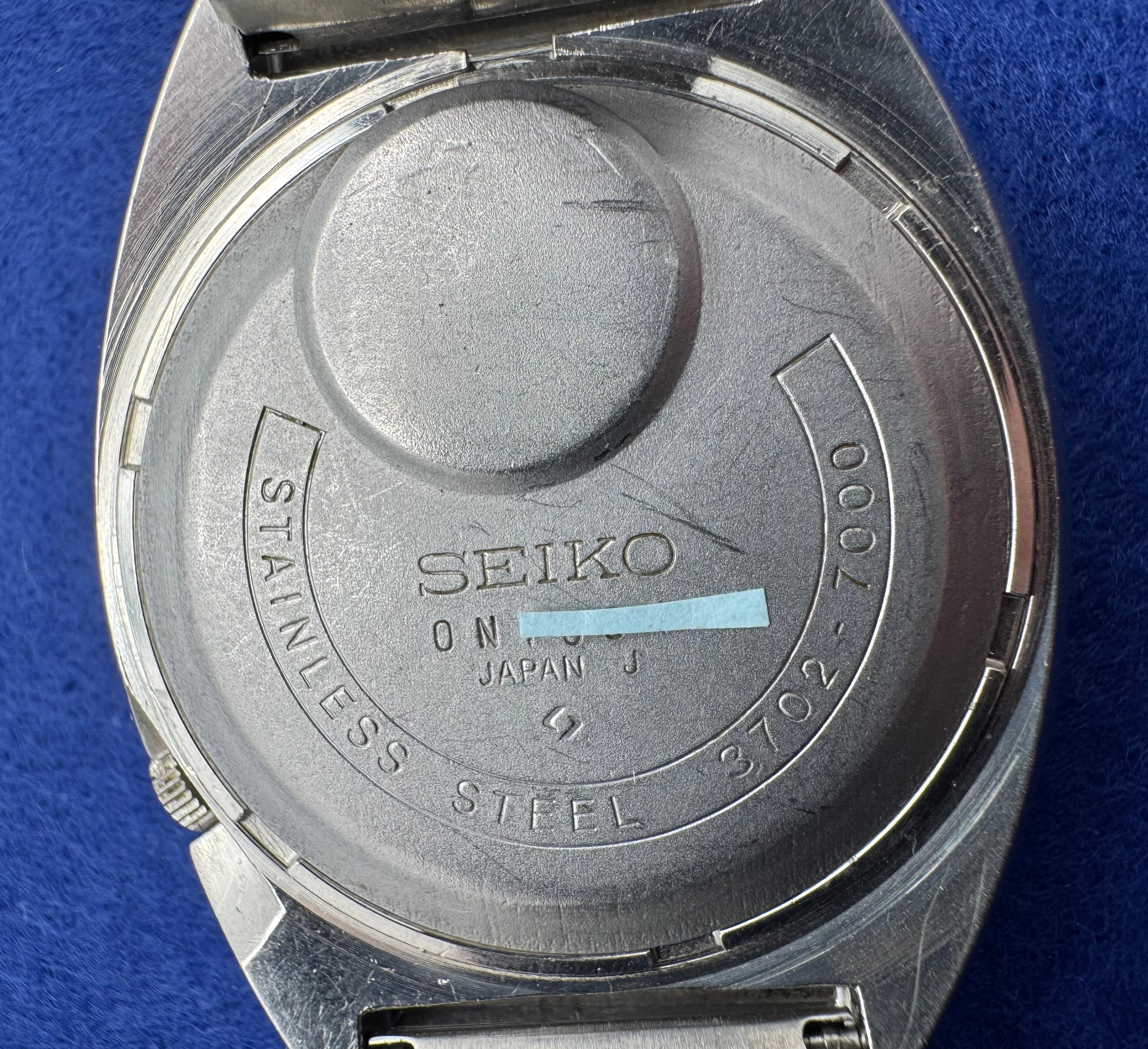 Seiko Electronic EL-370 Ref. 3702-7000 - (November 1970