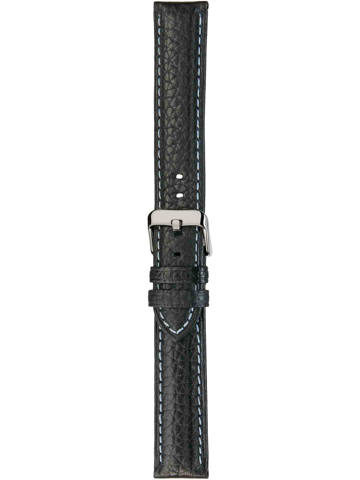 Herzog Sportivo Lederarmband Schwarz-Grau