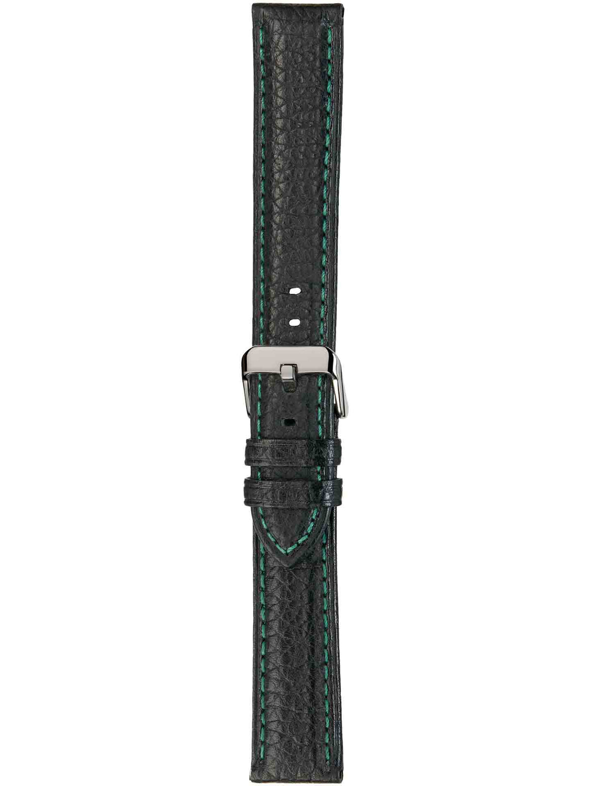 Herzog Sportivo Lederarmband Schwarz-Grün