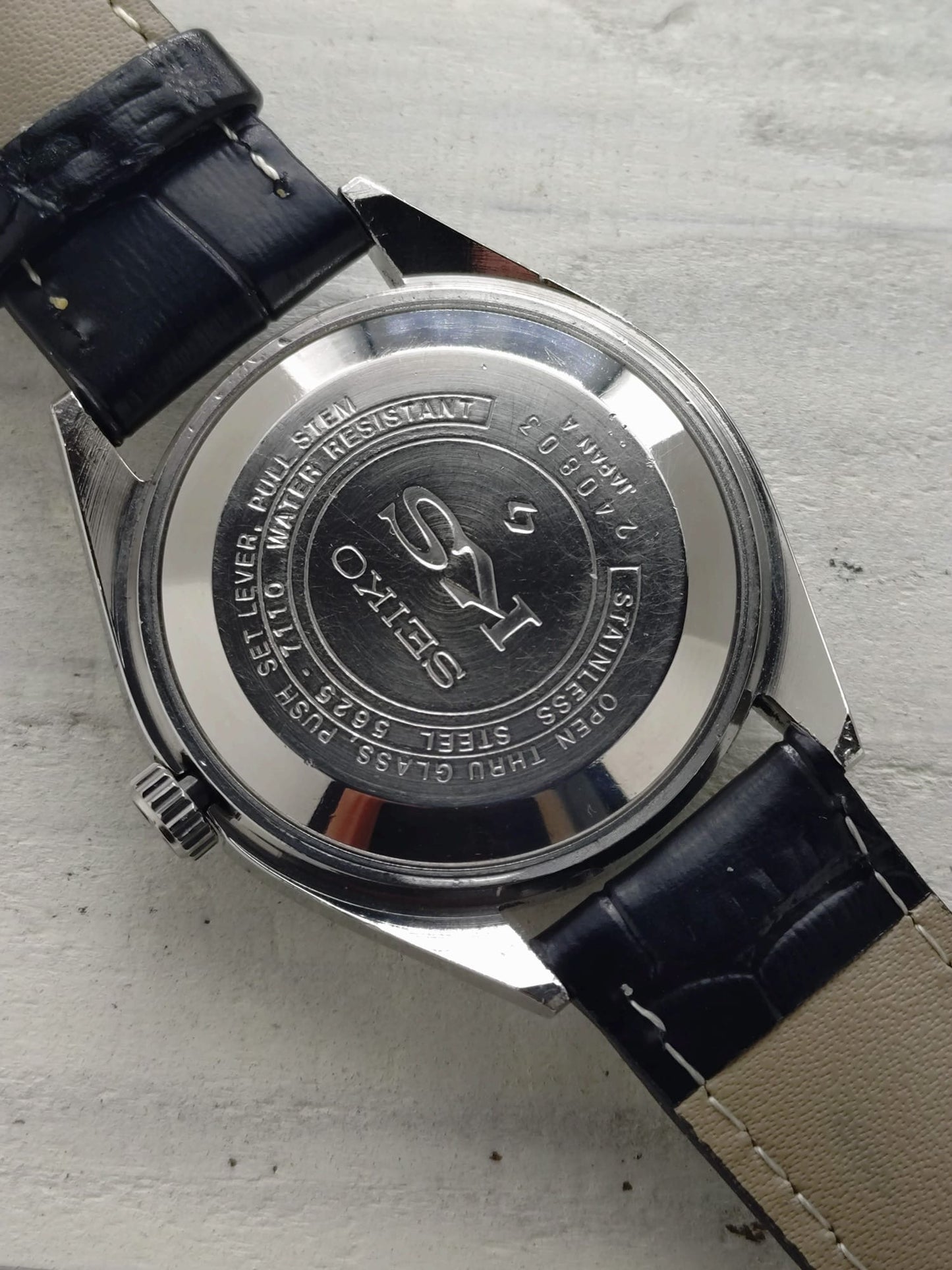 King Seiko 56KS Hi-Beat 5625-7110 – April 1972 – unpoliert, Suwa, revidiert