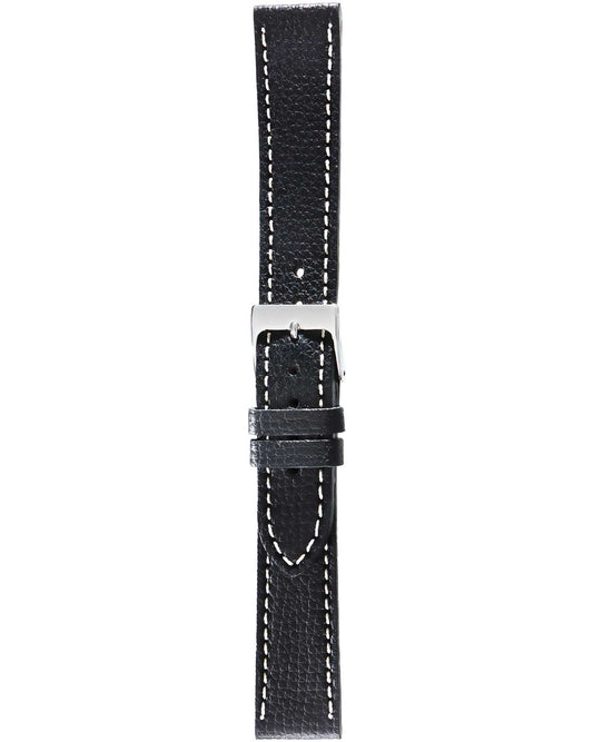 Herzog Alta Moda Lederarmband Schwarz