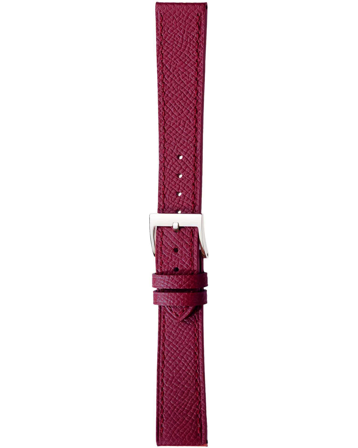 Herzog Alta Moda Lederarmband Dunkelrot