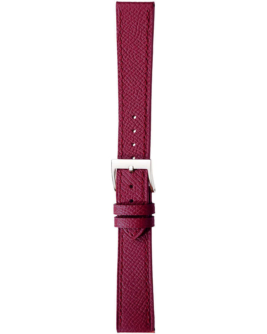 Herzog Alta Moda Lederarmband Dunkelrot