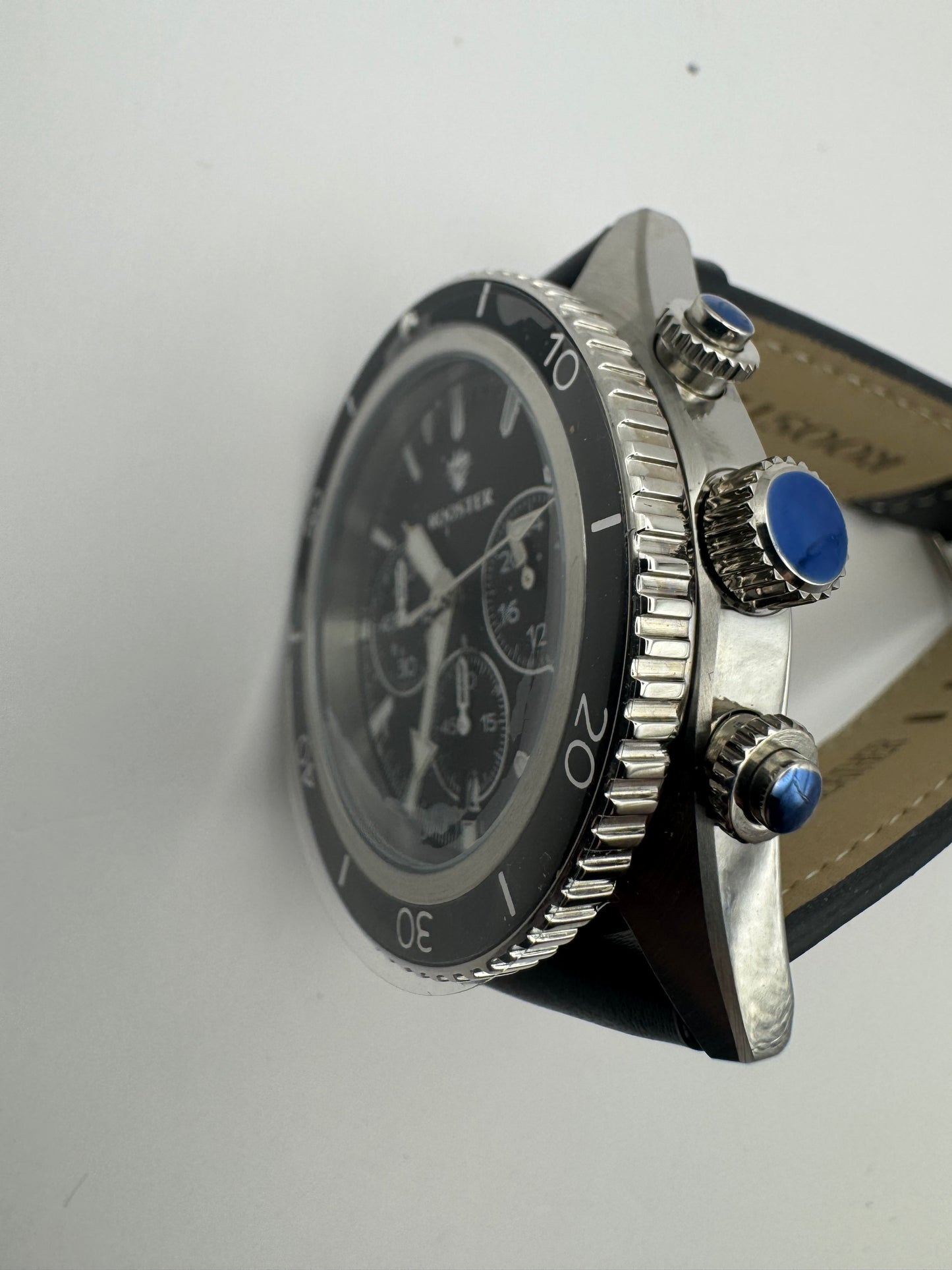 Rooster RS-1013 Chronograph Full Set NOS / verklebt / JDM Limited Edition 042/500