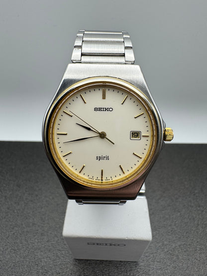 Seiko Spirit 5P32-6B30 – Vintage Quarz (Made in Japan, Januar 1987)