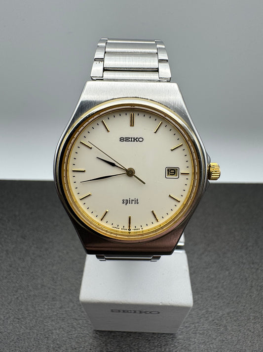 Seiko Spirit 5P32-6B30 – Vintage Quarz (Made in Japan, Januar 1987)