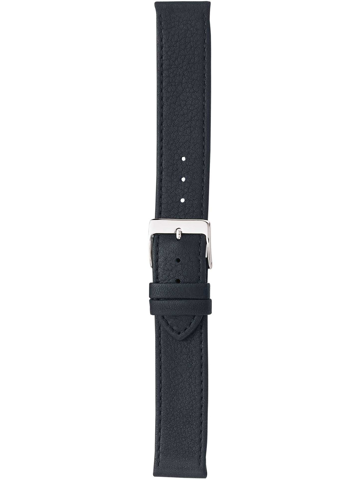 Herzog Aqua-Soft Lederarmband Schwarz