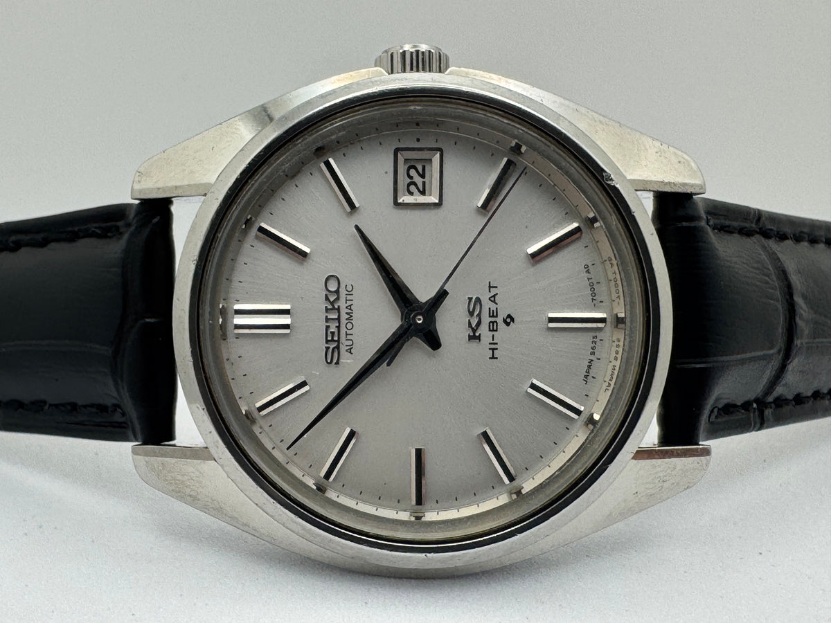 King Seiko Hi-Beat Réf. 5625-7000 – Décembre 1969 – Daini Seikosha – avec médaillon – révisée