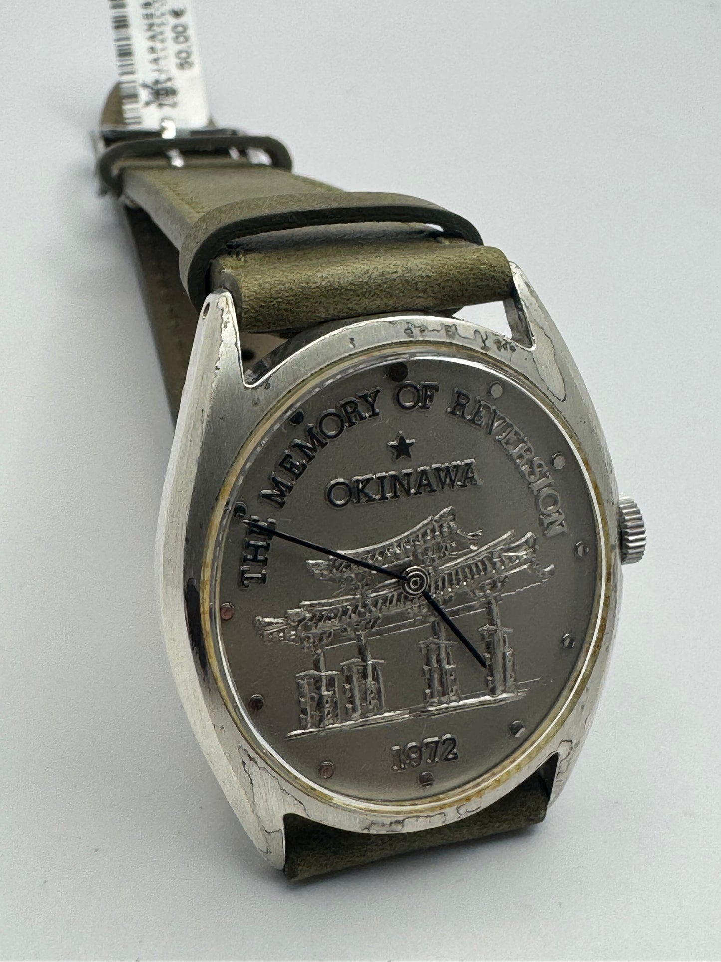 Citizen-Rarität „The Memory of Reversion – Okinawa 1972" – 920er Silber-Gedenkuhr zur Rückgabe Okinawas an Japan (Ref. 6700-673310 YO) - Februar 1972