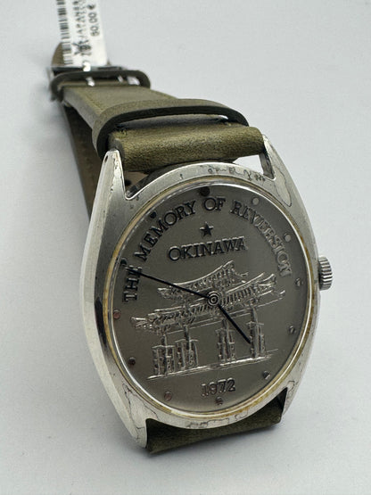 Citizen-Rarität „The Memory of Reversion – Okinawa 1972" – 920er Silber-Gedenkuhr zur Rückgabe Okinawas an Japan (Ref. 6700-673310 YO) - Februar 1972