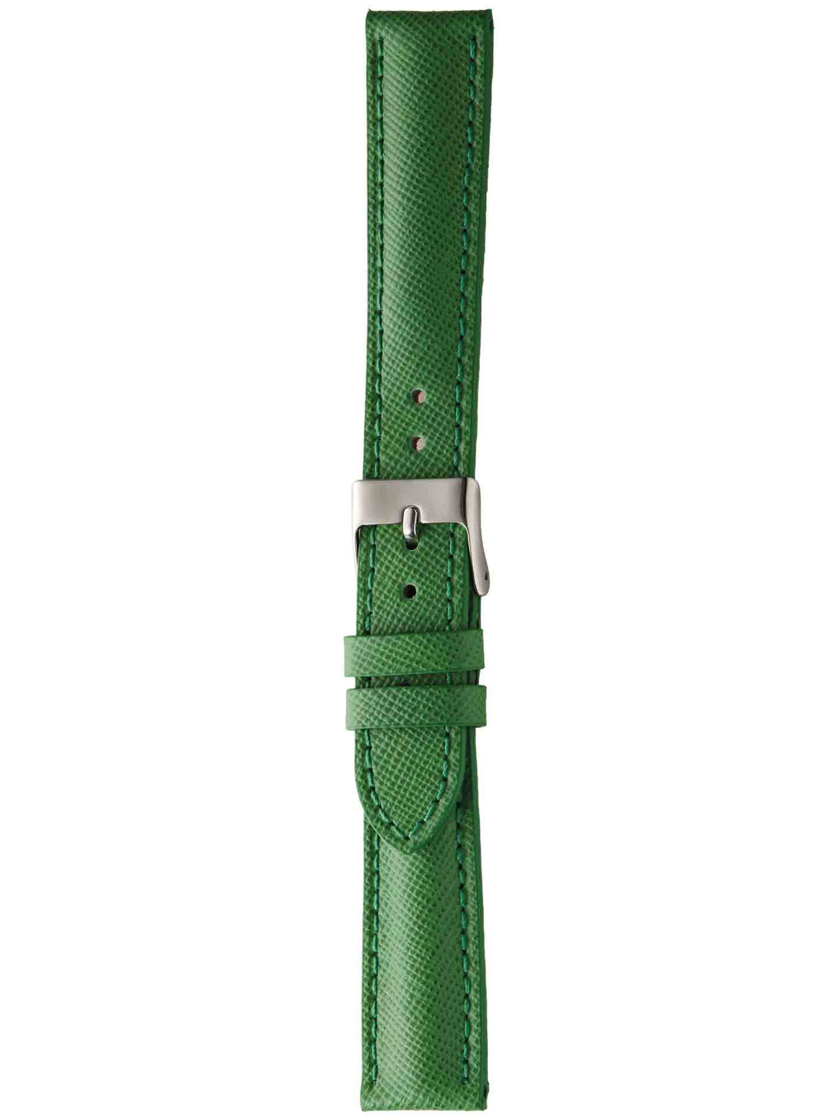 Herzog Saffiano Lederarmband Grün