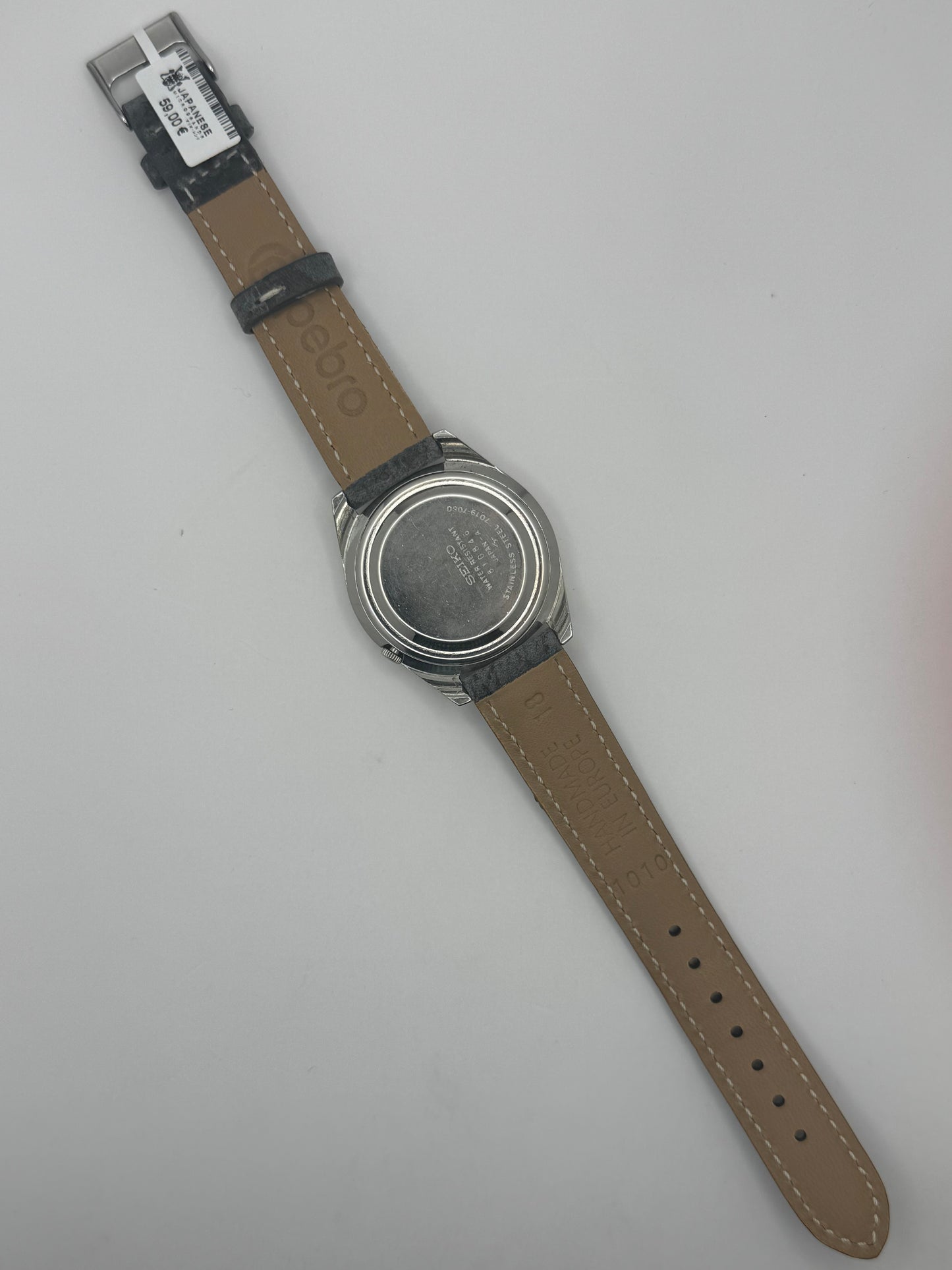 Seiko Actus 7019-7060 — Januar 1978 (Daini Seikosha, JDM)