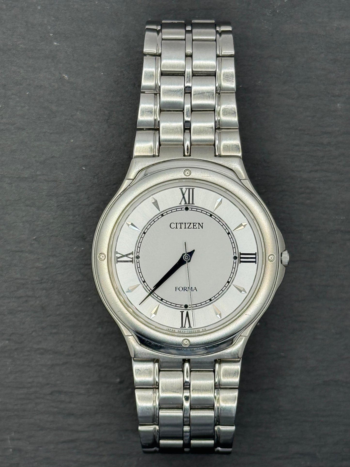 Citizen Forma – Ultra-flache JDM Dresswatch, ANTIMAG 4800 (März 1994)