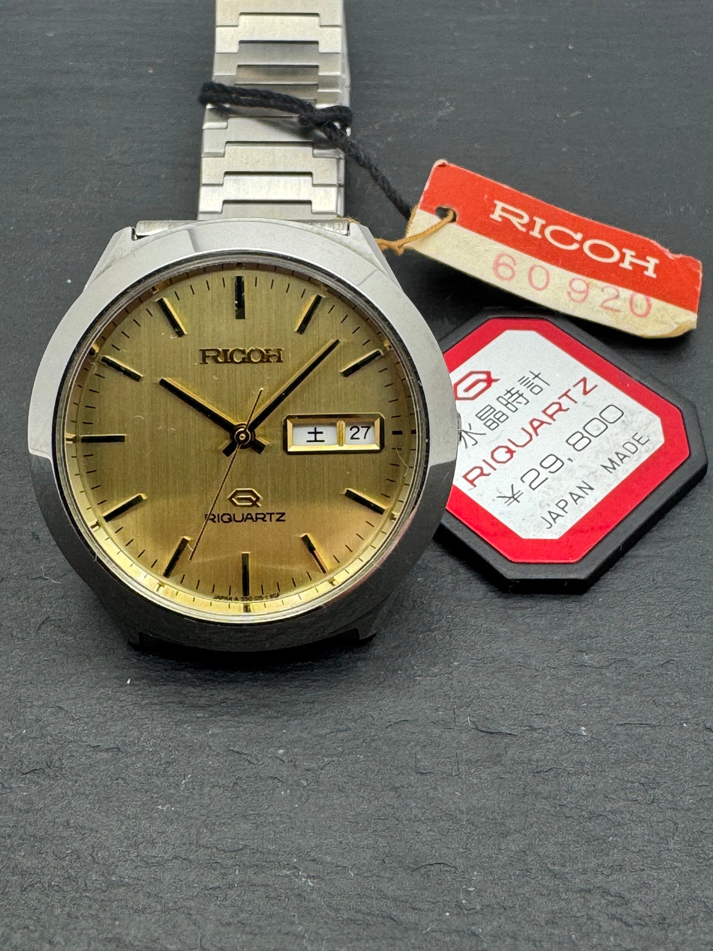 RICOH RIQUARTZ – NOS Day-Date Quartz (JDM, 1970er Jahre)