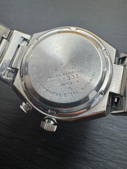 Seiko Bell-Matic (Oktober 1977) – mechanische Alarmuhr mit ikonischem Gold-Zifferblatt
