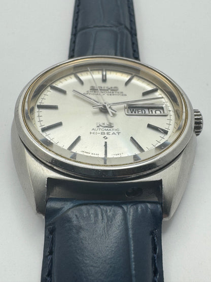 Vintage King Seiko Chronometer Officially Certified Hi-Beat Ref. 5626-7060 (Juni 1970) – „56KS" Suwa-Manufaktur, JCA-zertifiziert
