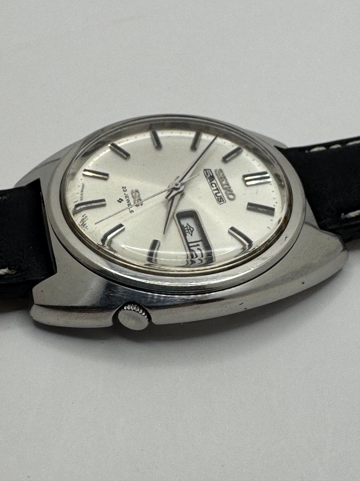 Vintage Seiko 5 Actus SS Automatic 23 Jewels Ref. 6106-8420 (November 1970) – JDM, Bilinguales Day-Date, Caliber 6106 (61GS-Verwandte Architektur) – Komplett revidiert Januar 2026