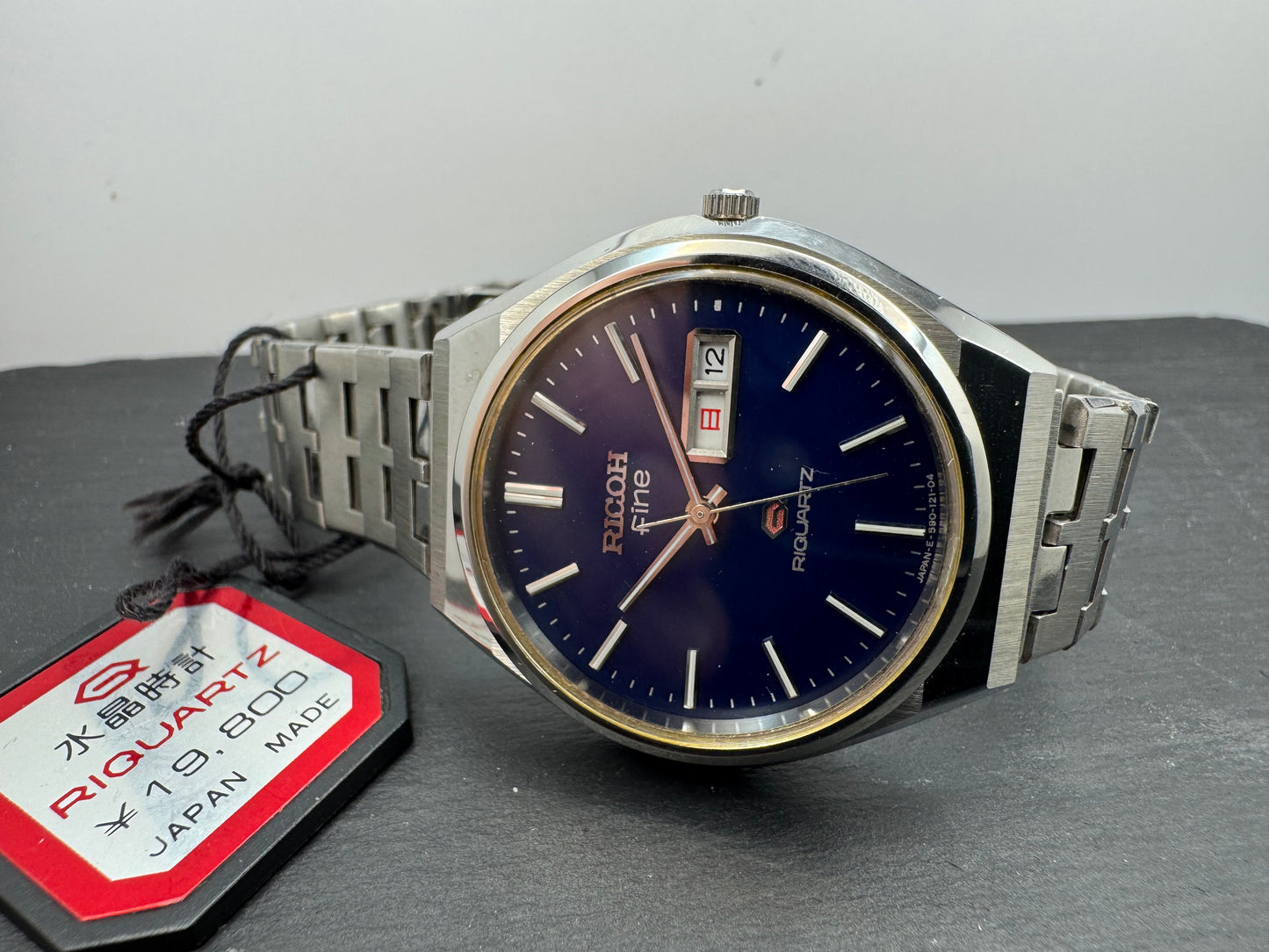 Ricoh Fine RIQUARTZ – NOS JDM Vintage Quarz – Japan, ca. 1970er Jahre