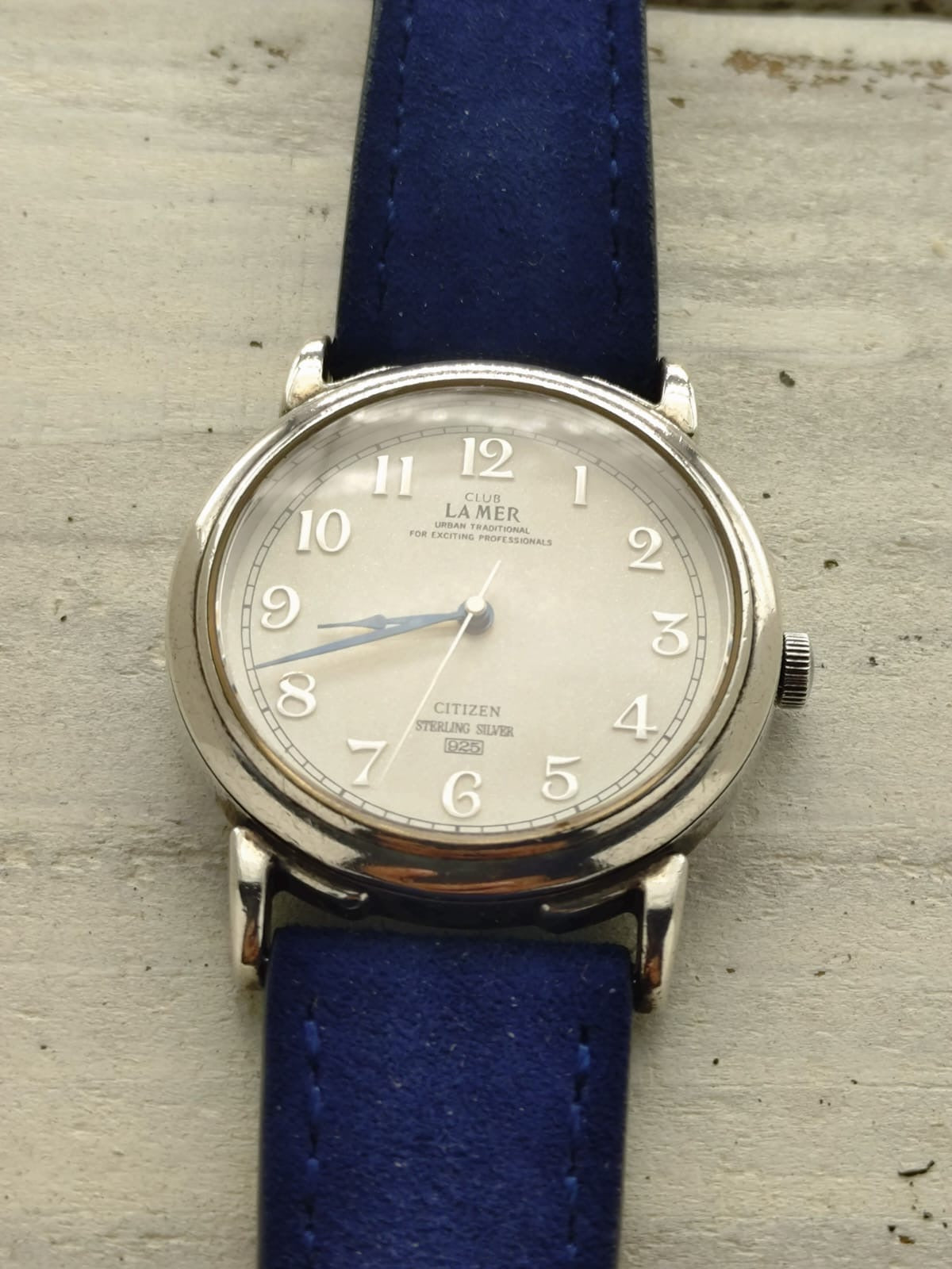 Citizen Club La Mer "Noli Metuere" – Ref. 6630-664400 – 925 Sterling Silver Case – Manual Wind – December 1992 – Freshly Serviced