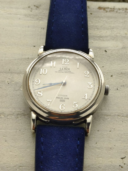 Citizen Club La Mer "Noli Metuere" – Ref. 6630-664400 – 925 Sterling Silver Case – Manual Wind – December 1992 – Freshly Serviced