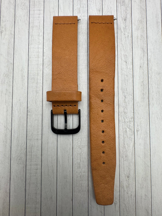 Knot Japan  – Tochigi Lederband 18 mm hellbraun (Made in Japan)