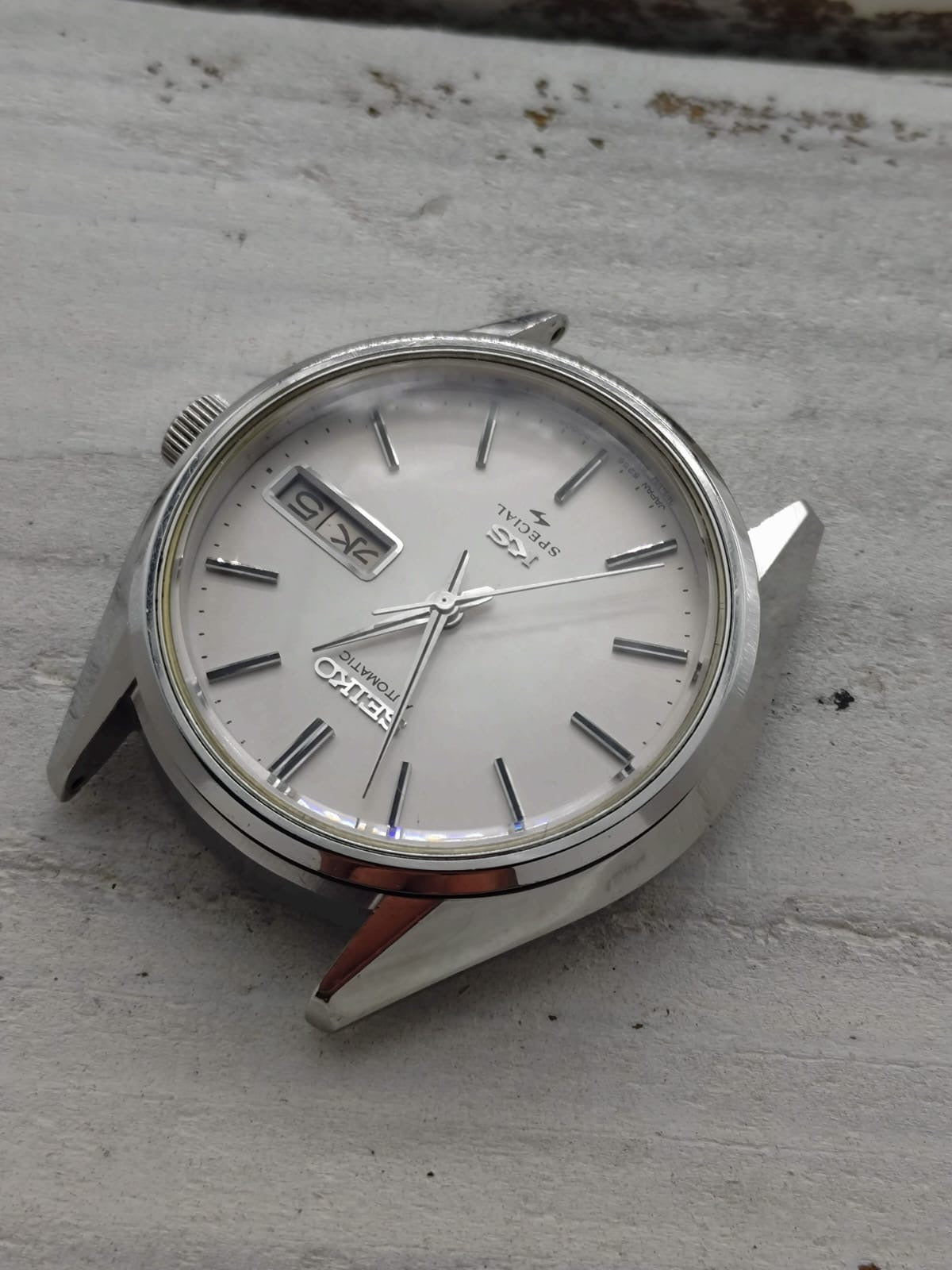 King Seiko Special 5256-8010 – Caliber 5256A, Daini Seikosha – the last King Seiko – service anniversary watch of Nagoya Neji Seisakusho, March 1975 – freshly serviced