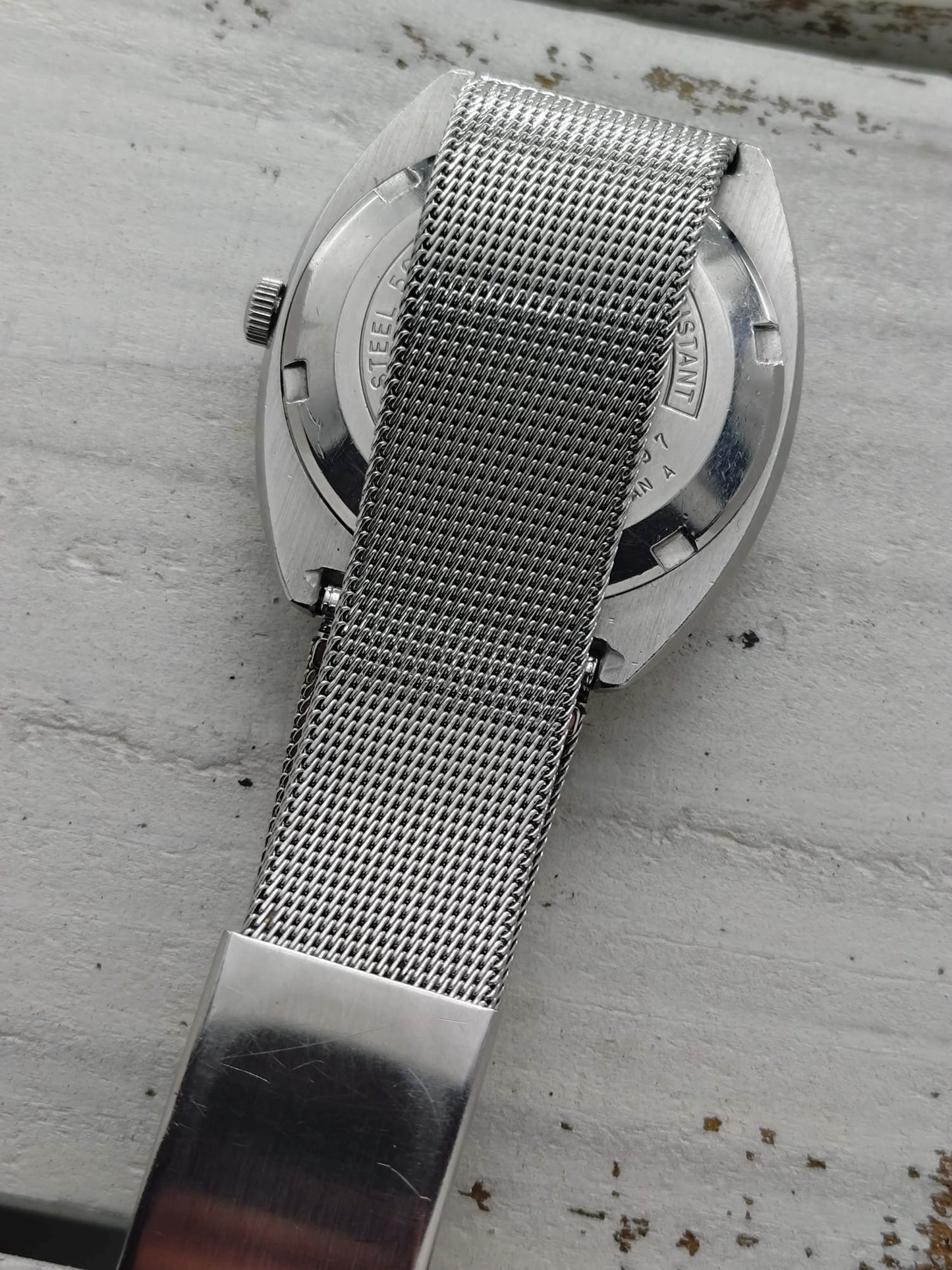 Seiko Lord Matic 5606-6000 – Aug. 1972 – schwarzes Dial, Day-Date, revidiert