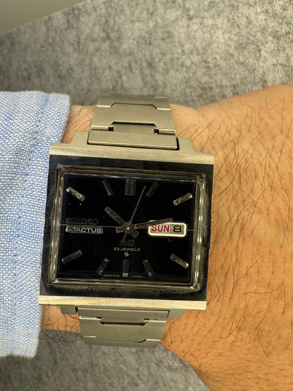 Seiko 5 Actus SS 6106-5440 – Automatic – November 1971 – Original bracelet - freshly serviced